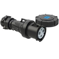 PCE 2339-6, CEE-Connector 60A 2P3W 6h IP69k UL Approved (PCE360C6W)